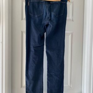 PAIGE Hoxton Dark Indigo Straight Jeans Size 30